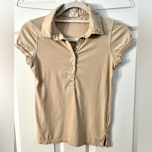 John Galt Brandy Melville button down polo